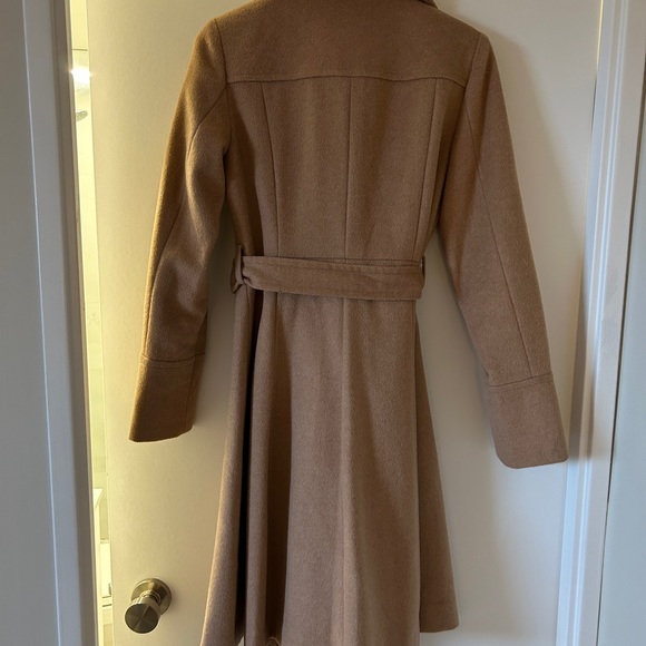 Karl Lagerfeld Wool-Blend Coat - Picture 3 of 9